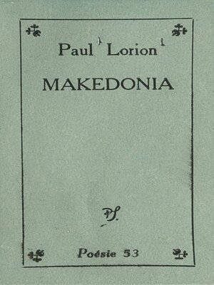 cover image of Makédonia